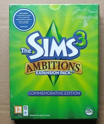 £5.87 • Buy The Sims 3 Ambitions Expansion Pack Commemorative Edition PC DVD-ROM & Mac