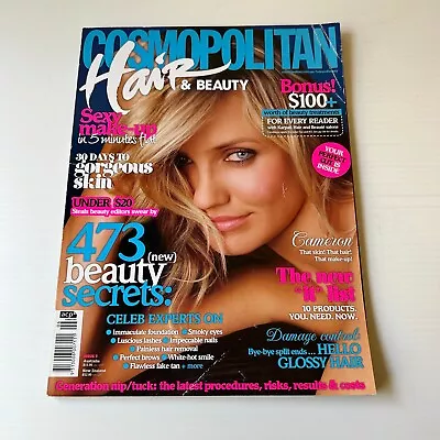 Cosmopolitan Hair & Beauty Australia Issue 5 2006 Cameron Diaz Scarce • $49.90