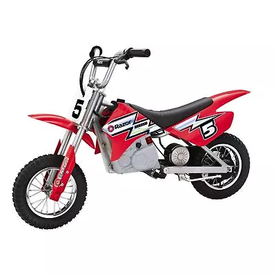 Razor MX350 Dirt Rocket 24V Electric Motorcycle Bike - Red (Open Box) • $344.95