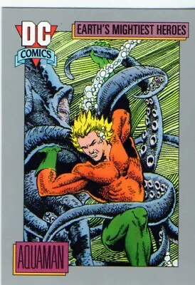 AQUAMAN (DC Comics Cosmic Series 1 1992 Impel) [NEAR MINT+] Card #33 • $1.09