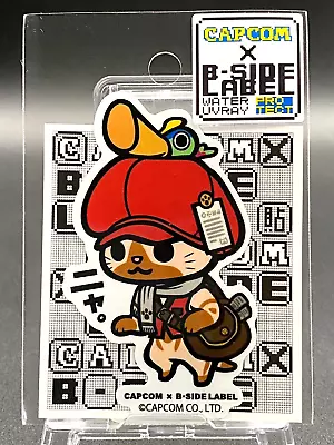 CAPCOM X B-Side Label Sticker MONSTER HUNTER Felyne Post Office JP LE • $12.50