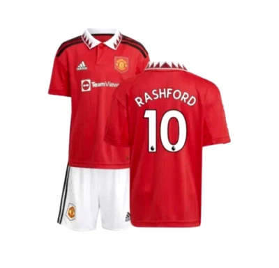 £28.99 • Buy Manchester United Man Utd Kids Home Shirt & Shorts Kit Ages 7-13 Years