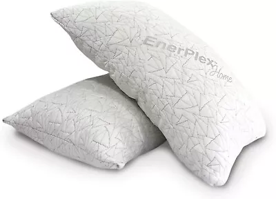 EnerPlex Memory Foam Pillows - Pack Of 2 Adjustable CertiPUR-US Certified King • $57.50