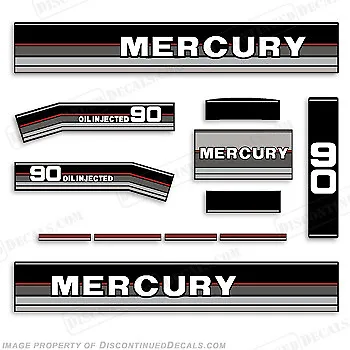 Fits Mercury 1988 90HP Outboard Engine Decals • $99.95