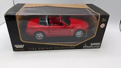 Ford Mustang GT Concept Convertible Red Diecast Metal 1:24 Maisto Assembly Line • $27