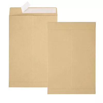 9 X 12 Catalog Envelopes With Self Seal Closure Brown Kraft For Mailing • $13