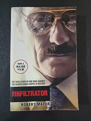 The Infiltrator By Robert Mazur - Paperback  True Crime Biography Pablo Escobar • $17.95