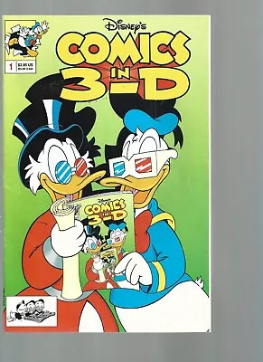 Disney's Comic In 3D Glasses Attached #1 Don Rosa Art • $15