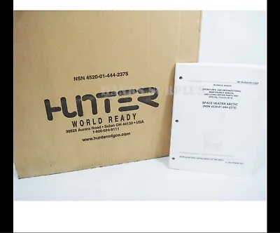 Hunter  Arctic Space Heater  US Military Brand New In Box. • $649