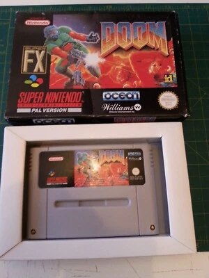 Nintendo Snes  Game Doom - Tested - No Manual • £25