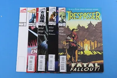 Trespasser 1-4 Variants And 1 Blank Cover Low Print Runs HTF Read Description • $44.90