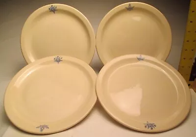 Vintage Masonic Temple & Easter Star 4 Heavy Dinner Plates 9 ½” By McNicol Roloc • $34.99