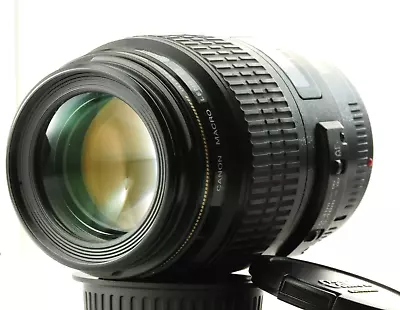 Exc Canon EF 100mm F/2.8 Macro USM Telephoto Prim Lens From Japan FedEx • $452.29