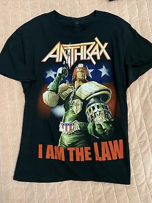 ANTRAX  Judge Dredd T Shirt 2XL • $40