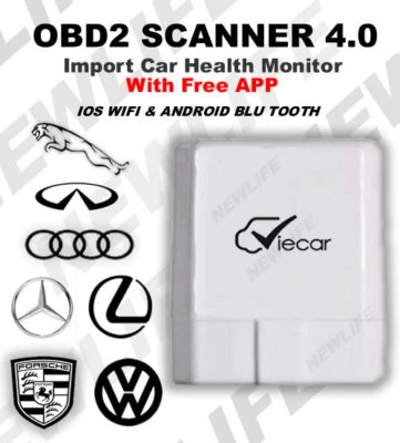 $19.99 • Buy NEW GEN 4 OBD-II ACTIVE CAR HEALTH MONITOR SCANNER Mercedes Audi Jaguar Porsche