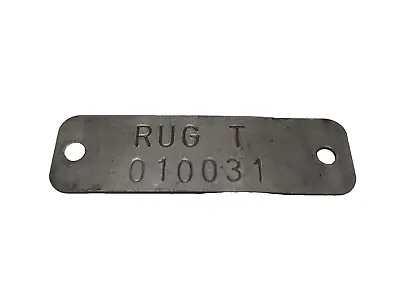 Ford Toploader 4 Speed ID Tag RUG-T • $32.95