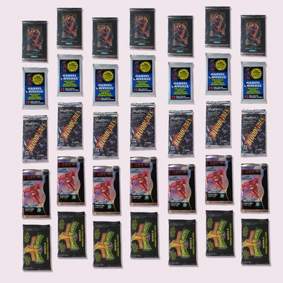 $6.99 • Buy Sealed Non-Sport Trading Card Packs VTG - You Pick Marvel Impel Comic Topps DC