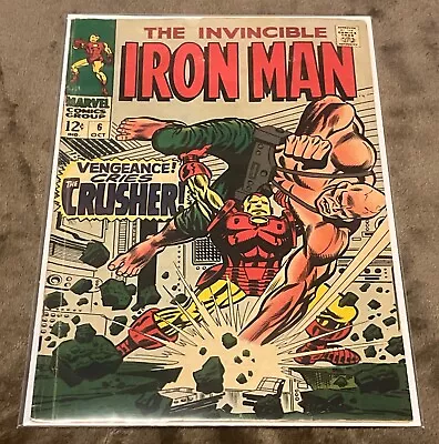 1968 Marvel Comics Iron Man #6 • $4.99