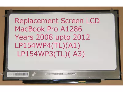 New Matte LED LCD Display Screen Apple MacBook Pro A1286 15  Unibody • $64.99