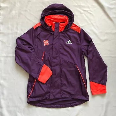 Adidas London 2012 Olympics Windbreaker Purple Jacket  • £44.40