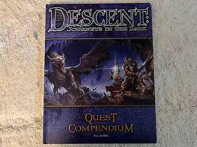 Descent: Journey In The Dark Quest Compendium Volume One Hardcover Book • $71.25