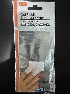 Foil Nail Wraps - 24PCS Gel Nail Polish Remover Foil Wraps For Nails Soak Off • $5