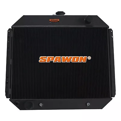 SPAWON 4Row Aluminum Radiator For Ford F-Series F100 F250 F350 Truck AT MT 68-79 • $999