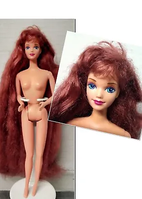 Vintage Barbie Jewel Hair Mermaid Midge Doll 1995 Nude Red Head Mattel • $39