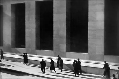 Poster Many Sizes; Paul Strand Wall Street New York City 1915 • $160.11