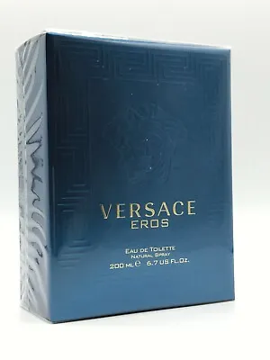 Versace Eros Men Cologne Spary 6.7 Oz 200 Ml New In Sealed Box • $104.95
