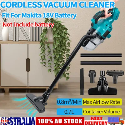 Cordless Vacuum Cleaner Bagless Upright Handheld Vac For Makita 18V Battery • $99.99