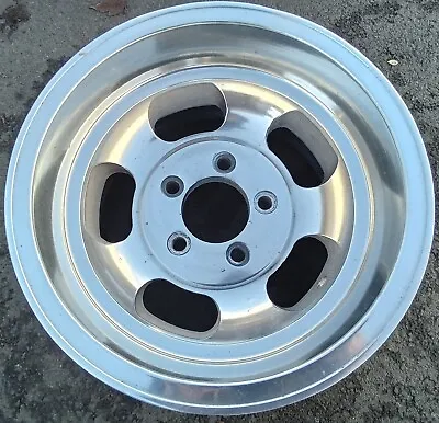 VINTAGE ALUMINUM 5 SLOT MAG WHEEL 14 X 8 GM 5 X 4.75 BC • $169.95