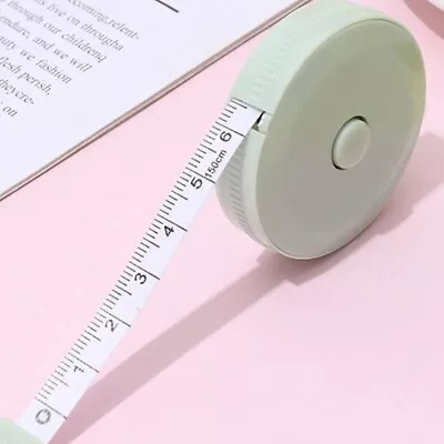 Soft Tape Measure Retractable 1.5m 5ft 60  Sewing Knitting Body Measuring 150cm • £1.99