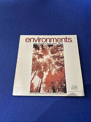 1970 Environments New Concepts In Stereo Sound Disc 2 LP33 • $8.15