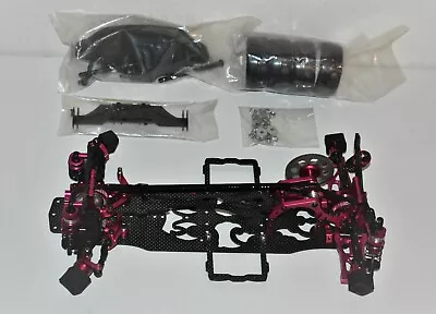 RC 1/10 Scale Alloy & Carbon Drift Car Frame Body Chassis Kit  • £169.99