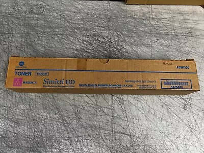 Genuine Konica Minolta A33k330 Tn-321m Cartridge Magenta Bizhub C224 C284 C364 • $95