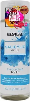 Creightons Salicylic Acid Exfoliating Tonic (200 Ml) - (1%)  • £3.09