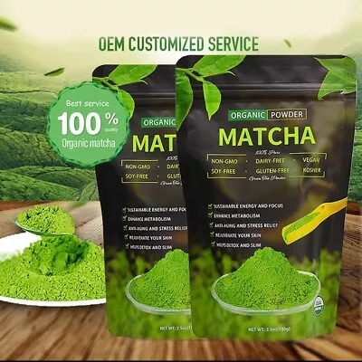 100% Organic & Natural Green Tea Powder Pure Slim Japanese Matcha Tea 3.5oz • $13.99