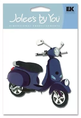 Jolee's By You 3-D Non Adhesive SCOOTER MIN BIKE 71110 FAST FREE SHIPPING! • $4.85