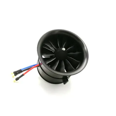 Powerfun 70mm EDF Unit With 12 Blades Ducted Fan 4S 3400KV Motor 6S 2300KV • $26.99