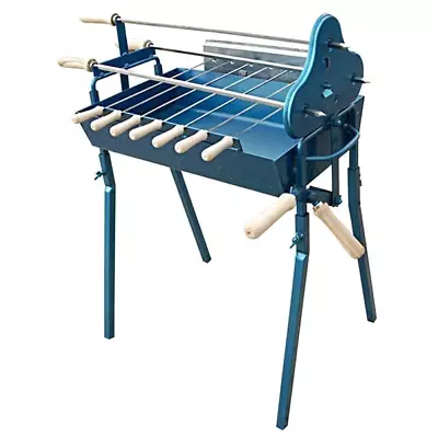 £159.97 • Buy Cyprus BBQ Charcoal Rotisserie Grill Small Traditional Barbecue Set And Motor