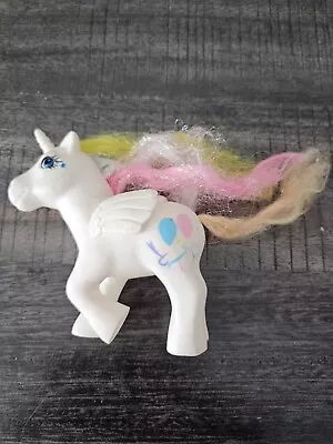 Vintage 1980s White My Little Pony Birthday Balloons • $10