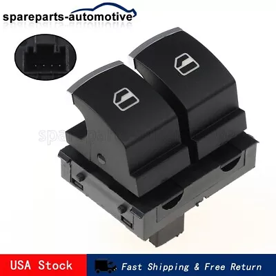 Driver Side Power Window Switch 5K3959857 For Volkswagen Eos Golf GTI Passat • $9.17