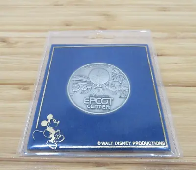 Disney World - EPCOT Center Souvenir Coin - Medallion - Medal - Vintage 1982 • $11.85