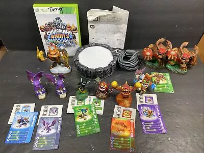 $44.95 • Buy Skylanders Giants Lot Xbox 360 Portal Double Elf Cinder Tree Eruptor Figures