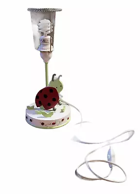 $49.98 • Buy Kids Line Kidsline Ladybug Dragonfly Flower Nursery Decorative Lamp Accessory