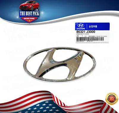 ⭐GENUINE⭐ REAR Trunk Lid Emblem For Hyundai Veloster 2019-2021 86321J3000 • $24.99