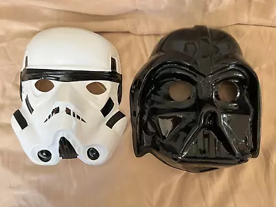 Vintage Kids Star Wars Masks - Collectors Item - Darth Vader - Stormtrooper • £10