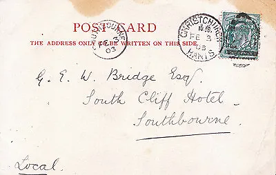 £3.99 • Buy Genealogy Postcard - Family History - Bridge - Southbourne   A1634