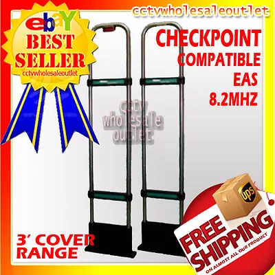 CHECKPOINT Compatible 8.2Mhz EAS SecurityAntenna Anti Theft-MADE IN USA • $1400